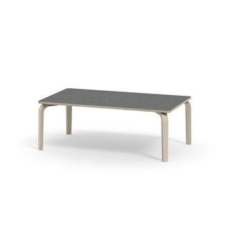 Arcus bord linoleum hvidpig. birk 140x80 cm