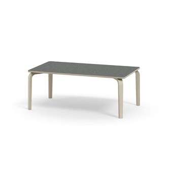 Arcus bord linoleum hvidpig. birk 140x80 cm