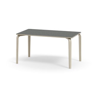 Arcus bord linoleum hvidpig. birk 140x80 cm