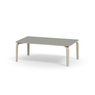 Arcus bord linoleum hvidpig. birk 140x80 cm