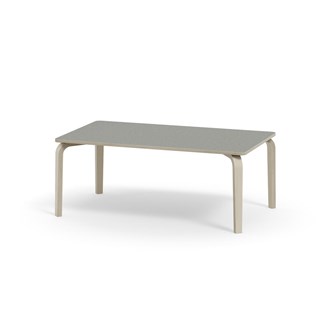 Arcus bord linoleum hvidpig. birk 140x80 cm