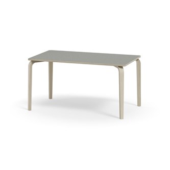 Arcus bord linoleum hvidpig. birk 140x80 cm