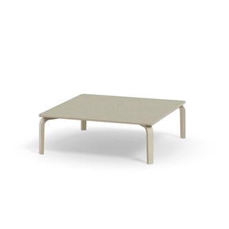 Arcus bord linoleum hvidpig. birk 120x120 cm
