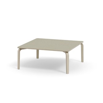 Arcus bord linoleum hvidpig. birk 120x120 cm