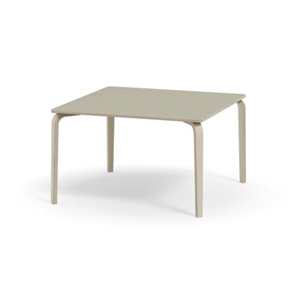 Arcus bord linoleum hvidpig. birk 120x120 cm