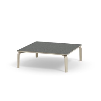 Arcus bord linoleum hvidpig. birk 120x120 cm