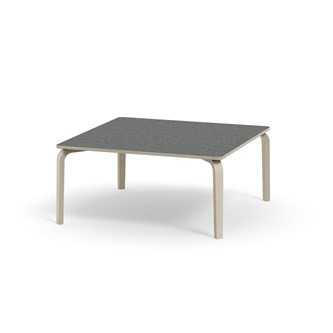 Arcus bord linoleum hvidpig. birk 120x120 cm