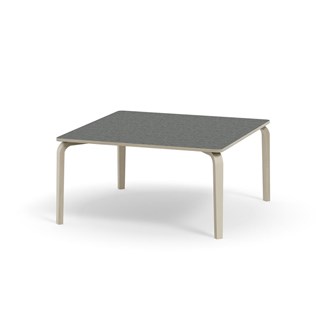 Arcus bord linoleum hvidpig. birk 120x120 cm
