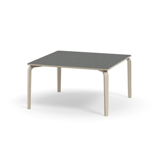 Arcus bord linoleum hvidpig. birk 120x120 cm