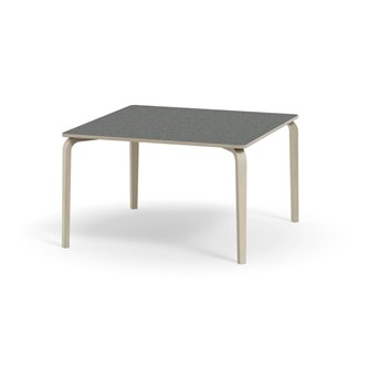 Arcus bord linoleum hvidpig. birk 120x120 cm