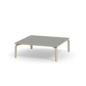Arcus bord linoleum hvidpig. birk 120x120 cm