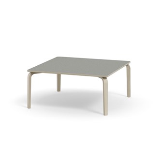 Arcus bord linoleum hvidpig. birk 120x120 cm
