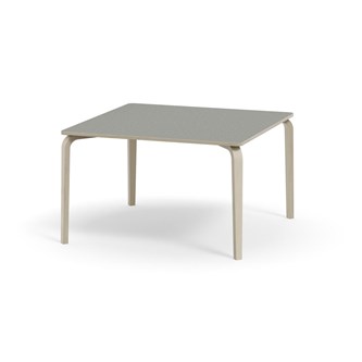 Arcus bord linoleum hvidpig. birk 120x120 cm