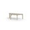 Arcus bord linoleum birk halvrundt 120-60 cm