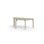 Arcus bord linoleum birk halvrundt 120-60 cm