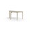 Arcus bord linoleum birk halvrundt 120-60 cm