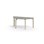 Arcus bord linoleum birk halvrundt 120-60 cm