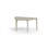 Arcus bord linoleum hvidpig. birk halvrundt 120-80 cm