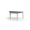 Arcus bord linoleum hvidpig. birk halvrundt 120-80 cm