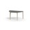 Arcus bord linoleum hvidpig. birk halvrundt 120-80 cm