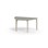 Arcus bord linoleum hvidpig. birk halvrundt 120-80 cm