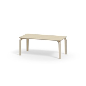 Arcus FSC bord HT hvidpig. birk 120x60 cm