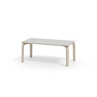 Arcus FSC bord HT hvidpig. birk 120x60 cm