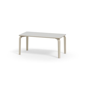 Arcus FSC bord HT hvidpig. birk 120x60 cm