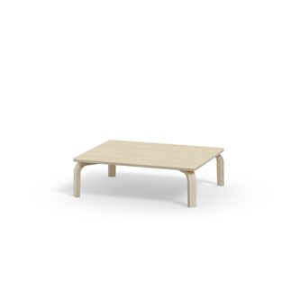 Arcus FSC bord HT hvidpig. birk 100x80 cm