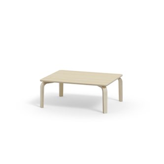 Arcus FSC bord HT hvidpig. birk 100x80 cm