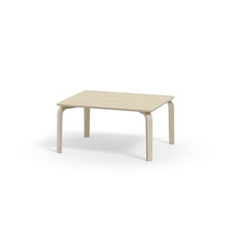 Arcus FSC bord HT hvidpig. birk 100x80 cm