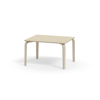 Arcus FSC bord HT hvidpig. birk 100x80 cm