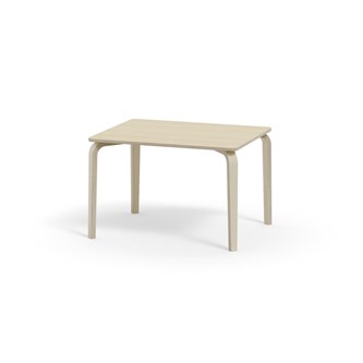 Arcus FSC bord HT hvidpig. birk 100x80 cm