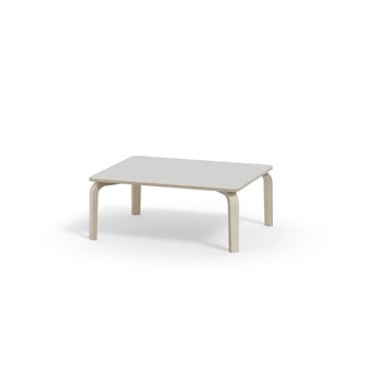 Arcus FSC bord HT hvidpig. birk 100x80 cm
