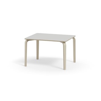 Arcus FSC bord HT hvidpig. birk 100x80 cm