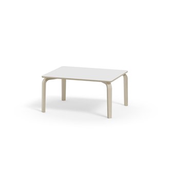 Arcus FSC bord HT hvidpig. birk 100x80 cm