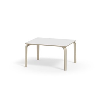 Arcus FSC bord HT hvidpig. birk 100x80 cm