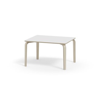 Arcus FSC bord HT hvidpig. birk 100x80 cm