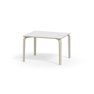 Arcus FSC bord HT hvidpig. birk 100x80 cm