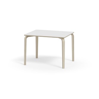 Arcus FSC bord HT hvidpig. birk 100x80 cm