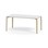 Arcus bord akustiklaminat birk 160x80 cm
