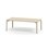 Arcus bord akustiklaminat hvidpig. birk 160x80 cm