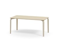 Arcus bord akustiklaminat hvidpig. birk 160x80 cm