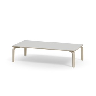 Arcus bord akustiklaminat hvidpig. birk 160x80 cm