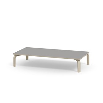 Arcus bord akustiklaminat hvidpig. birk 160x80 cm