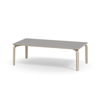 Arcus bord akustiklaminat hvidpig. birk 160x80 cm