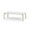 Arcus bord akustiklaminat hvidpig. birk 160x80 cm