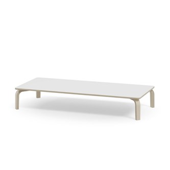 Arcus bord akustiklaminat hvidpig. birk 180x80 cm