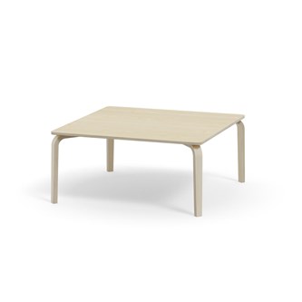 Arcus FSC bord akustiklaminat hvidpig. birk 120x120 cm