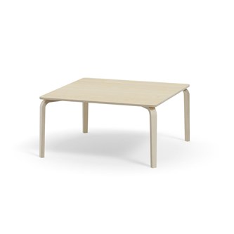 Arcus FSC bord akustiklaminat hvidpig. birk 120x120 cm